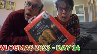 Newfords Try Vlogmas 23 Day 14  A panettone sandwich with the best panettone EVER [upl. by Eelinej]