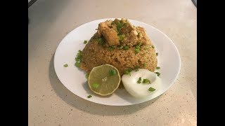 Housewife in her 30sDaily routine VLOG Cracked Wheat and Salmon Fish Biryani Recipe [upl. by Emilia]