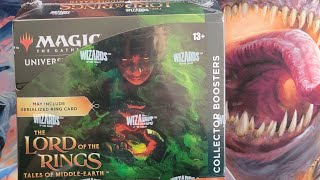 Magic The Gathering Lord Of The Rings collector box opening [upl. by Eimaraj]