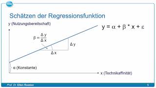 51 Regressionsanalyse [upl. by Koah]