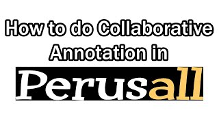 How to Do Collaborative Annotation and Group Reading in Perusall for Online or Blended Classrooms [upl. by Htebazile]