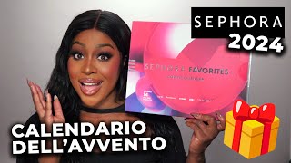 CALENDARIO DELLAVVENTO SEPHORA FAVORITES 2024 🎁 [upl. by Laidlaw37]