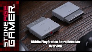 8BitDo PlayStation Retro Receiver Overview [upl. by Radu]