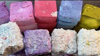 Plain amp Dyed Pasted Multi Block Reformed Gym Chalk Compilation ASMRgymchalkIndonesia [upl. by Hermann985]