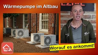 Wärmepumpe im Altbau  worauf es ankommt  Heimwerker SPEZIAL [upl. by Greggory]