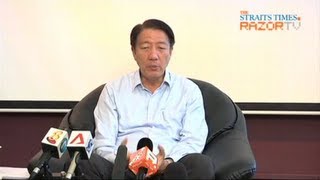 Q amp A on developments in Afghanistan DPM Teo at Selarang Camp Pt 7 [upl. by Anilejna]