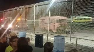 Crash o Mania Night 1 School bus Oval Race 110924 [upl. by Amery611]