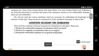 Combustion and flame part 1  Lakhmir Singh s Science  Cass 8 [upl. by Attenej577]