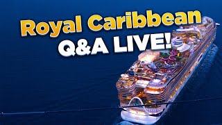 Royal Caribbean QampA LIVE [upl. by Robinet]