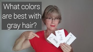 The 17 best colors to wear with gray hair [upl. by Pelmas461]