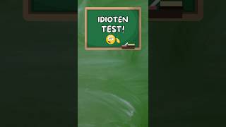 IDIOTEN TEST🤪Wie viele schaffst du shorts quiz idiotentest [upl. by Orestes]