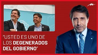 “Usted es uno de los degenerados del Gobierno de Bs As” el tenso cruce entre Feinmann y Sileoni [upl. by Rehportsirhc]