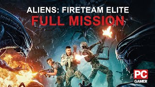 Aliens Fireteam Elite  Full Mission Gameplay [upl. by Vitkun]