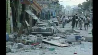 Haiti rocked by earthquake [upl. by Tadd160]