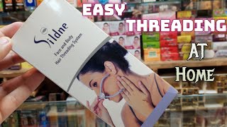 SILDNE Hair Threading System Unboxing And Review  Best Hair Threader [upl. by Luapnaes]