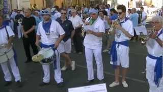 La Banda Els Companys à la Feria de Céret 2012 quotLHymne de la Féria de Céretquot [upl. by Latea]