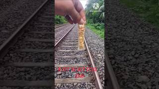 Groundnut vs train train viral short [upl. by Romeo575]