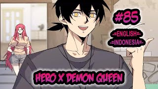 Hero x Demon Queen chapter 85 English  Indonesia [upl. by Llehctim]