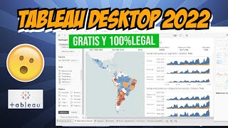 TABLEAU 2022 GRATIS 100 LEGAL [upl. by Imaon762]