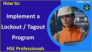 How to Implement a LockoutTagout Program  Safety Training [upl. by Ednutabab]