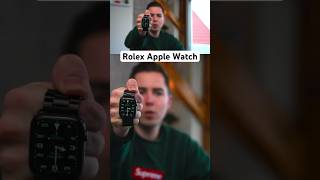 Rolex Apple Watch shorts rolex applewatch watch apple shortsmitmarietta [upl. by Nirel260]