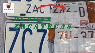 Placas Zacatecas [upl. by Ahsenav]