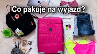 Pakowanie walizki i plecaka na wyjazd 🧳🎒 [upl. by Adnav]