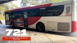 The long ride down South RdMain South Rd Route 721  City to Noarlunga Centre [upl. by Aneelehs35]