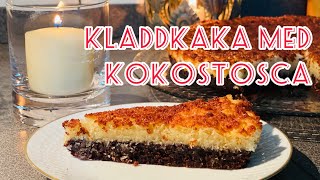 Kladdkaka med kokostosca🥥لعشاق الشكلاط والكوك🍫 [upl. by Alyks585]