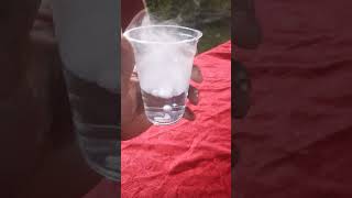 Dry ice explore shorts shortvideo [upl. by Horwitz]