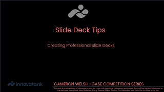 Slide Deck Tips [upl. by Nolad623]