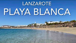 Playa Blanca Lanzarote 4K [upl. by Ecirehc]