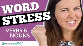 Word Stress in English  How to Pronounce ✅ [upl. by Keheley]