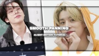 SMOOTH PANNINGALIGHT MOTION TUTORIAL [upl. by Thanh]