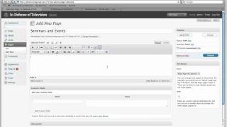 Wordpress How to Post and Edit Content Part 1 [upl. by Euf825]