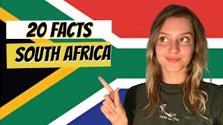 20 Facts about SOUTH AFRICA that will Surprise You [upl. by Airlia]