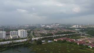 Footage of Taman Meranti Jaya Puchong surroundings [upl. by Celia]