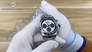 PAGANI DESIGN New Mens Quartz Watches Paul Newman Homage Wrist Watch [upl. by Demmahum]