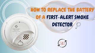 How to Replace First Alert Smoke Detector Battery [upl. by Anasor967]