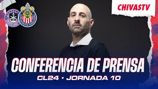 Chivas Femenil vs Mazatlán Antonio Spinelli en Conferencia de Prensa [upl. by Tamis]