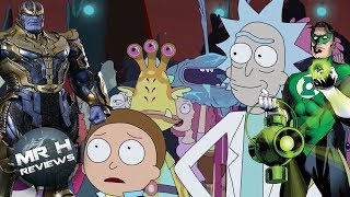 Rick and Morty Season 3 Episode 4  Infinity War Parody Review [upl. by Llerruj]