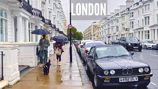 London Walking Tour 🚶🏻‍♂️🇬🇧  Bayswater  London Walk 4K [upl. by Hales]