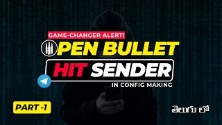 Hit Sender Configuration in OPEN BULLET in Telugu  Through Telegram API [upl. by Yemaj]