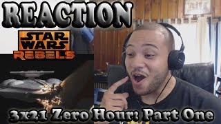 Star Wars Rebels Season 3 Episode 21 Zero Hour Part One Reaction [upl. by Selig490]