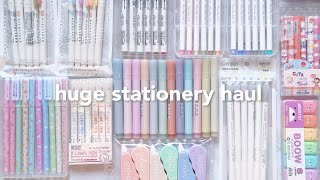 Huge back to school stationery haul 2023🐻 w stationery pal  aesthetic school supplies [upl. by Jory127]