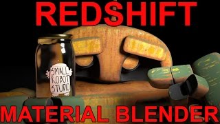 Redshift Material Blender Tutorial [upl. by Aral]