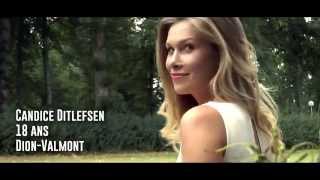 Candidate Miss Brabant Wallon 2016  Candice Ditlefsen  MBW 16 [upl. by Ayak]