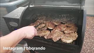 Pork Chops on a Louisiana Pellet Grill [upl. by Gilbert]