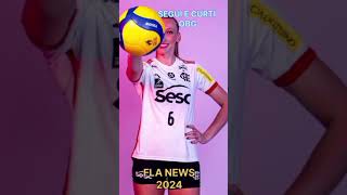 SUPER DESAFIO PRO SESC FLAMENGO NA SUPER LIGA FEMININA  esporte CRF volei [upl. by Delano]