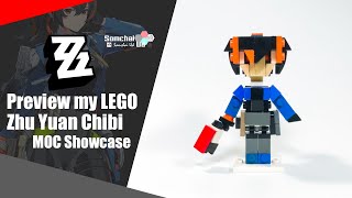 Preview my LEGO Zenless Zone Zero Zhu Yuan Chibi  Somchai Ud [upl. by Porty]